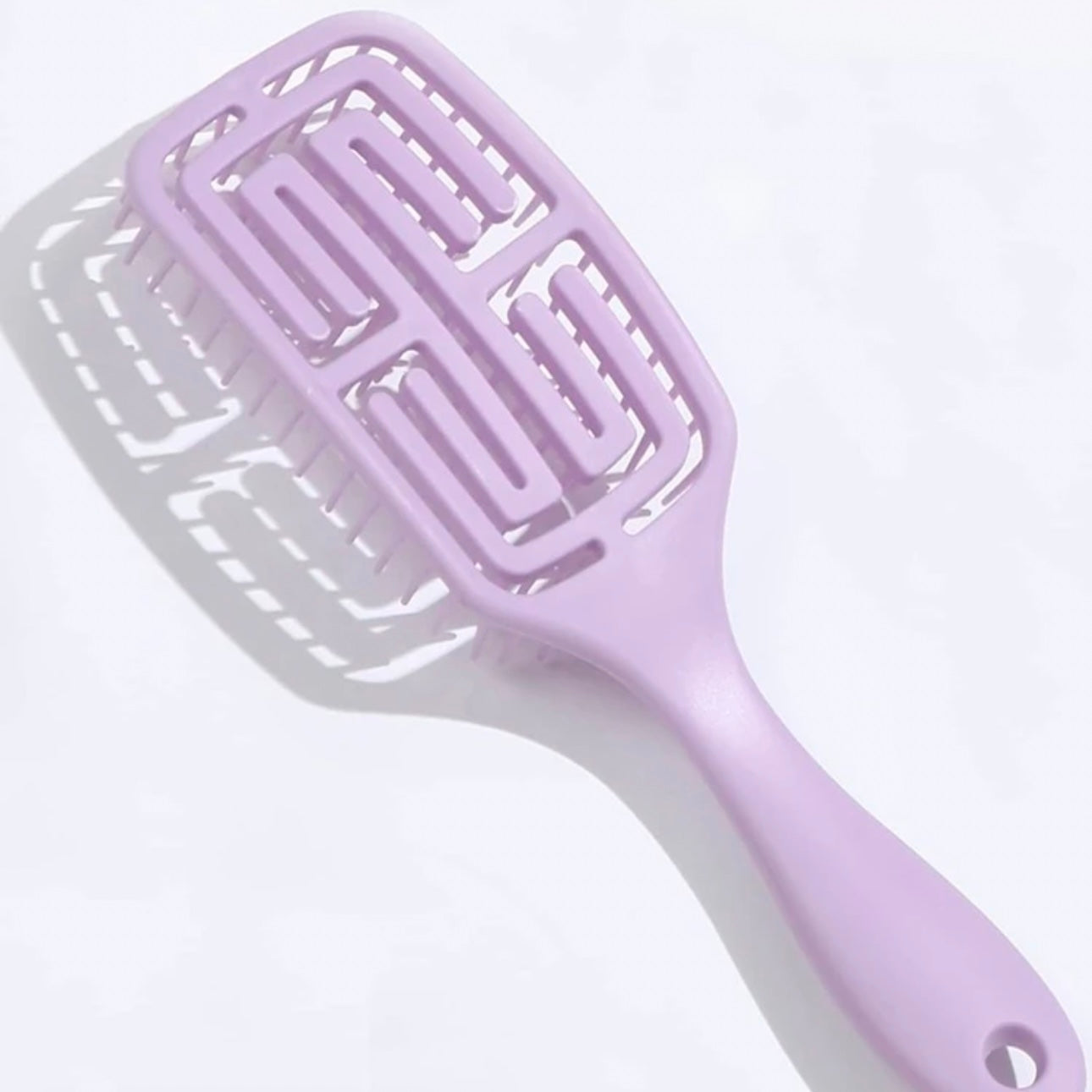 Hollow out hair brush