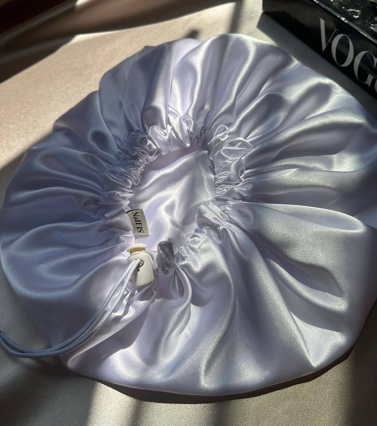 Silky satin sleep bonnet by slip’n