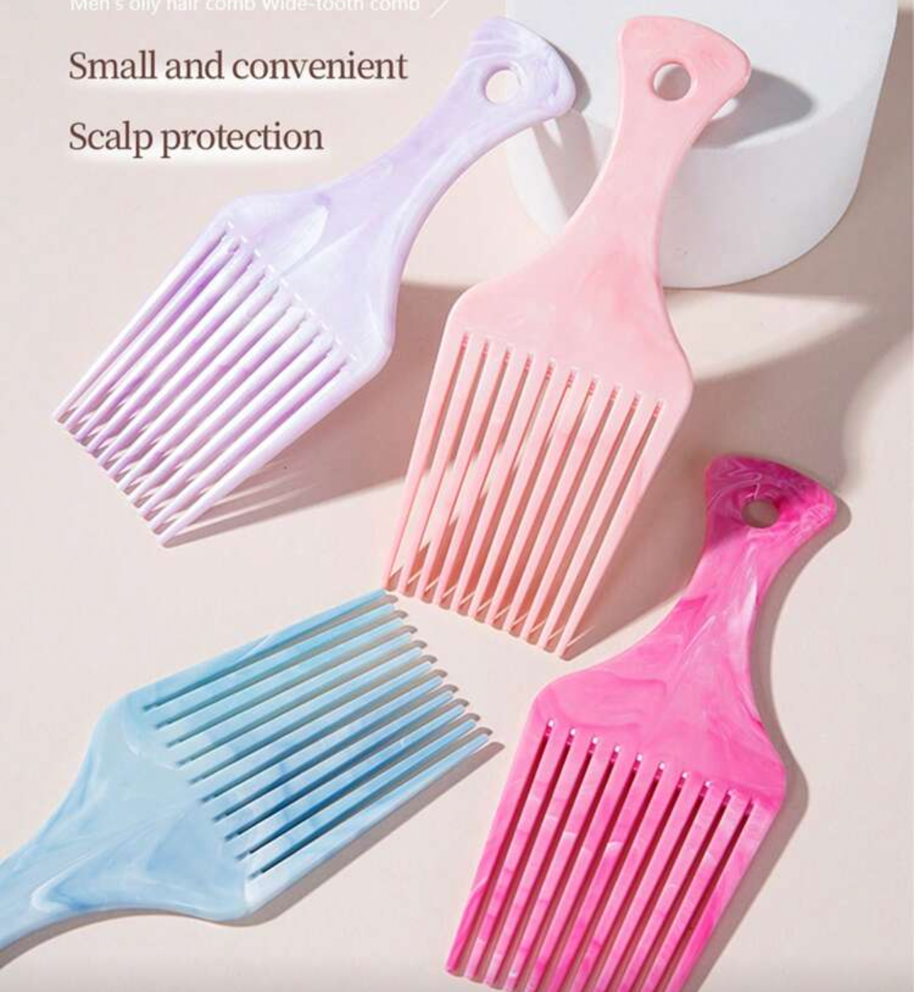 Set of detangler + hair pick