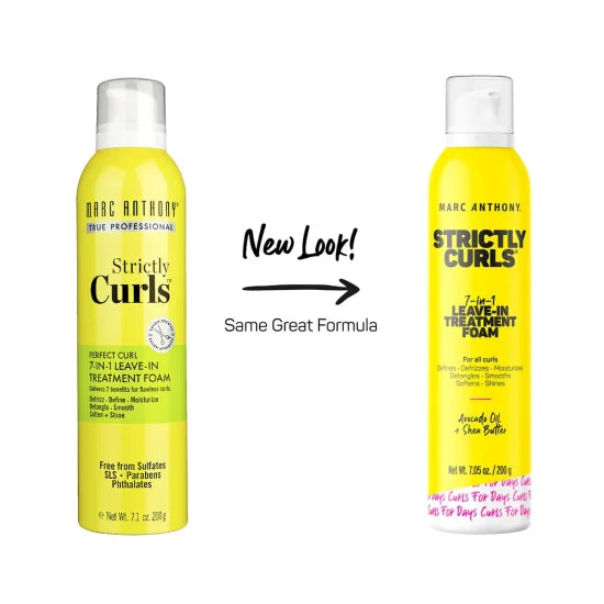 Marc anthony STRICTLY CURLS
7-IN-1 LEAVE-IN TREATMENT FOAM