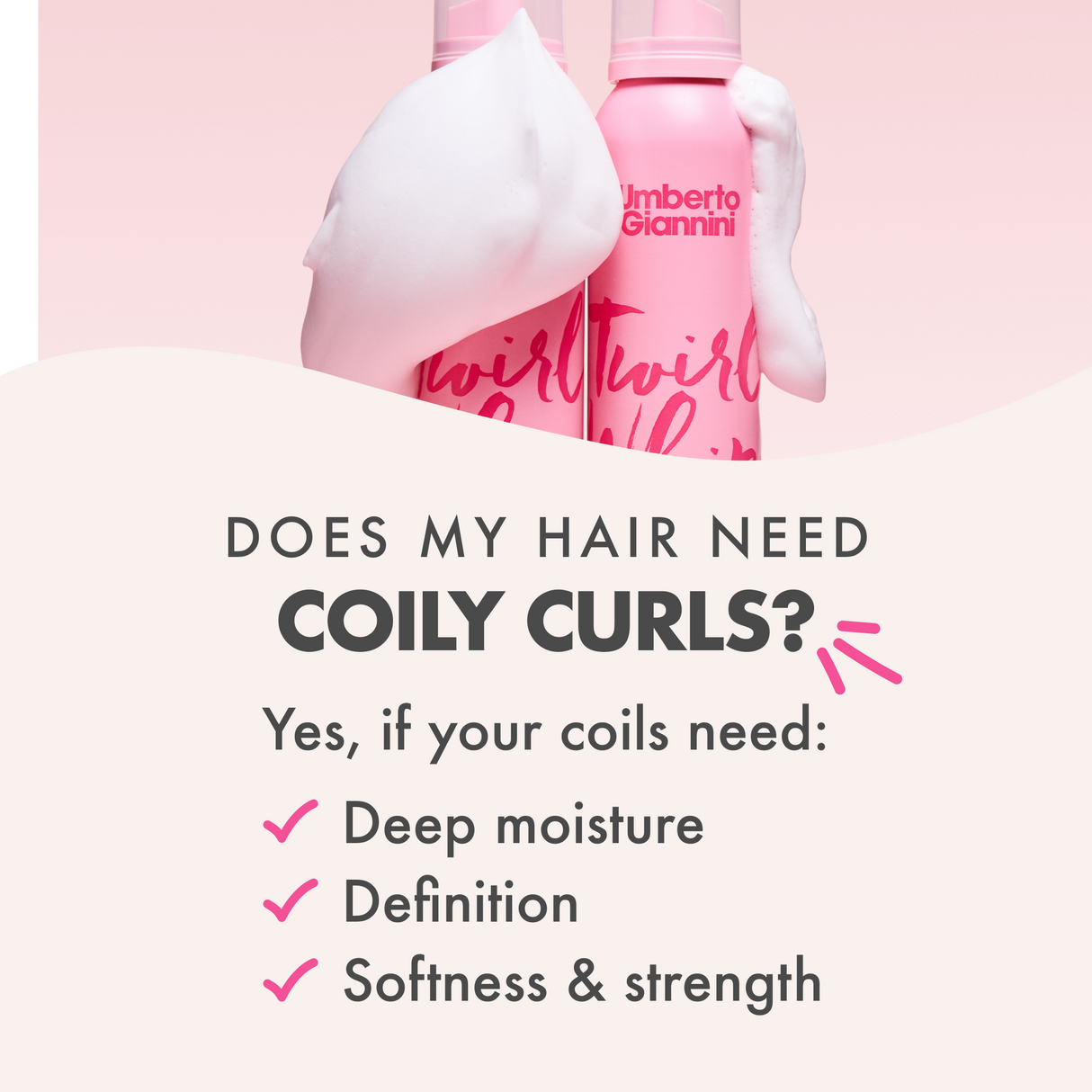 Umberto giannini curl twirl mousse