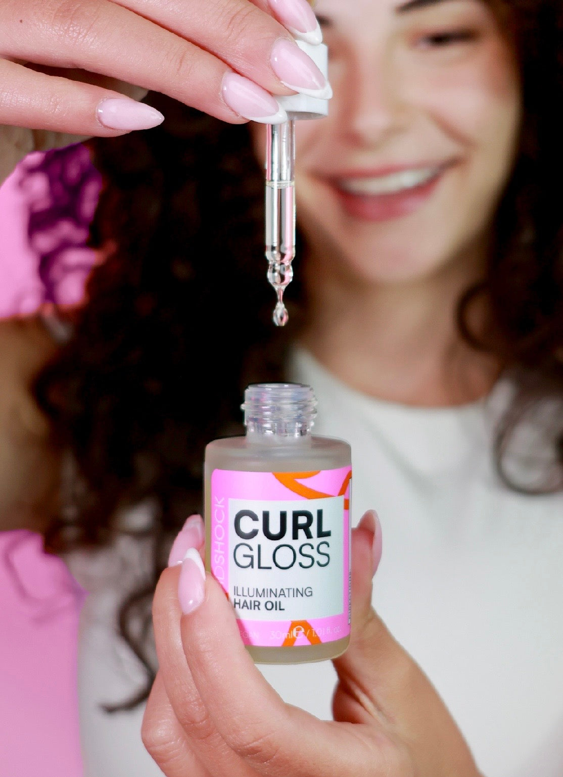 Headshock curl gloss hair serum