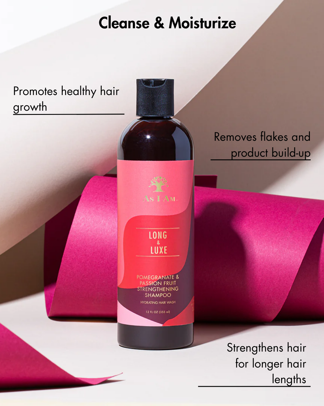 As i am long and luxe shampoo