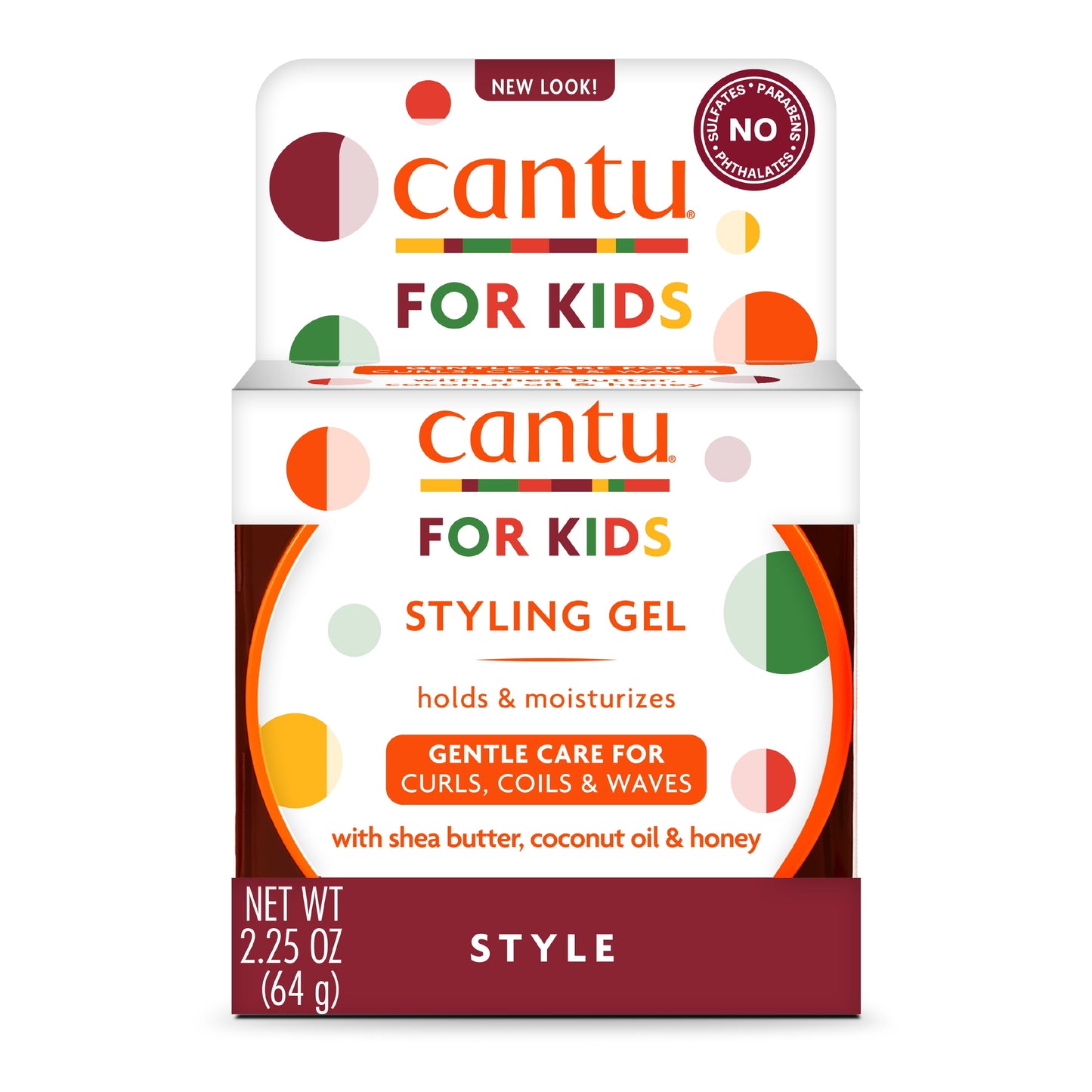 Cantu kids styling gel 64gram