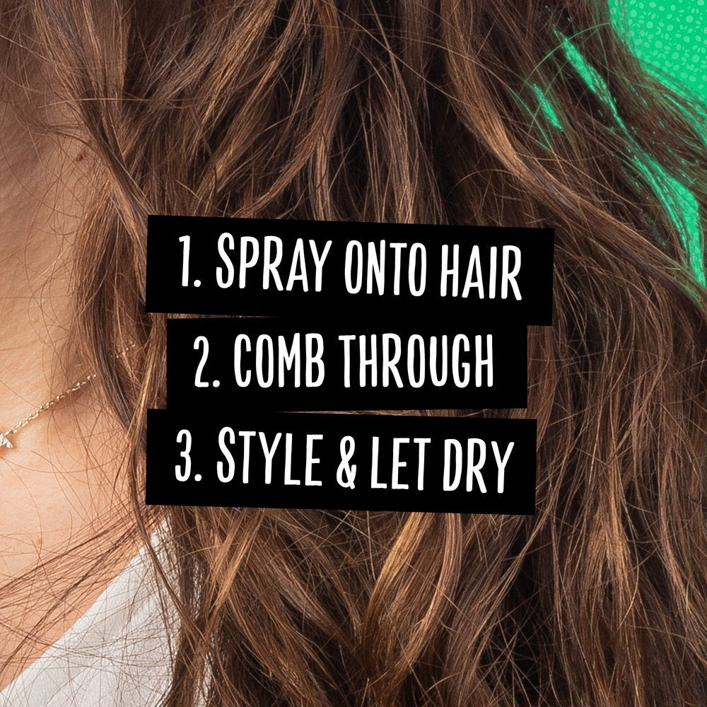 Aussie miracle waves frizz fighting spray