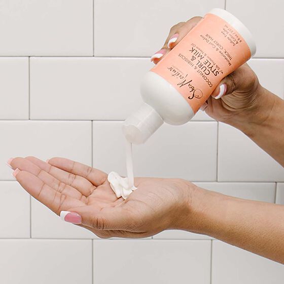 Shea moisture curl and shine leave-in milk