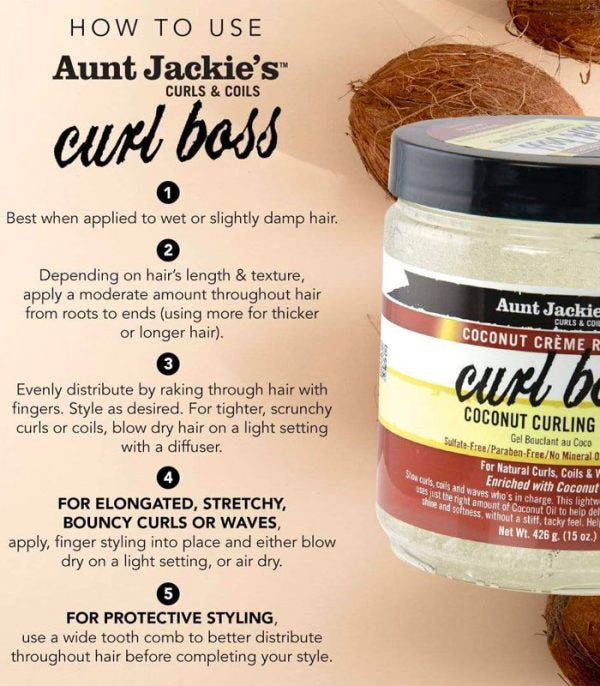 Aunt jackie’s curl boss gel