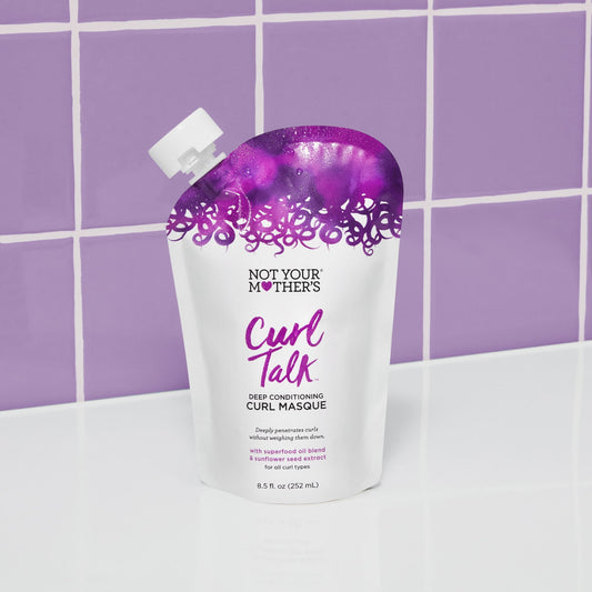 Not your mother’s curl talk masque