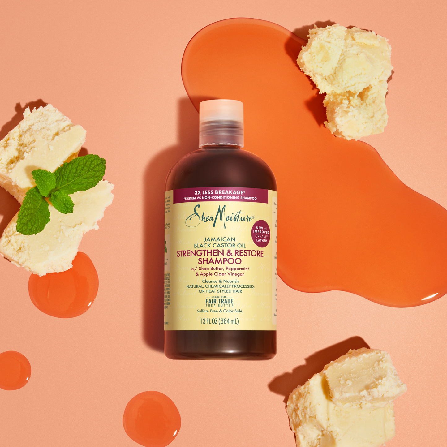 Shea moisture black jamaican castor oil shampoo