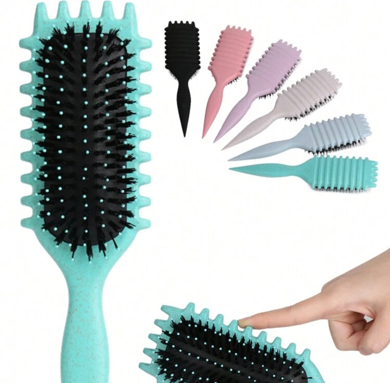 Curl defining brush