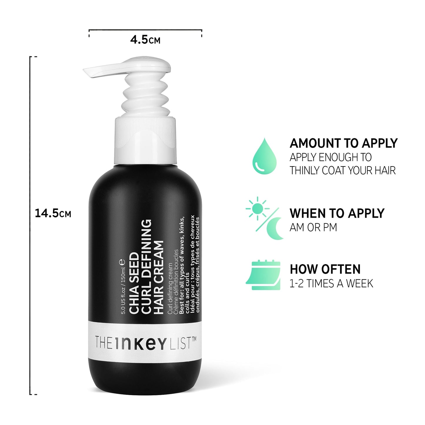 The inkey list curl cream