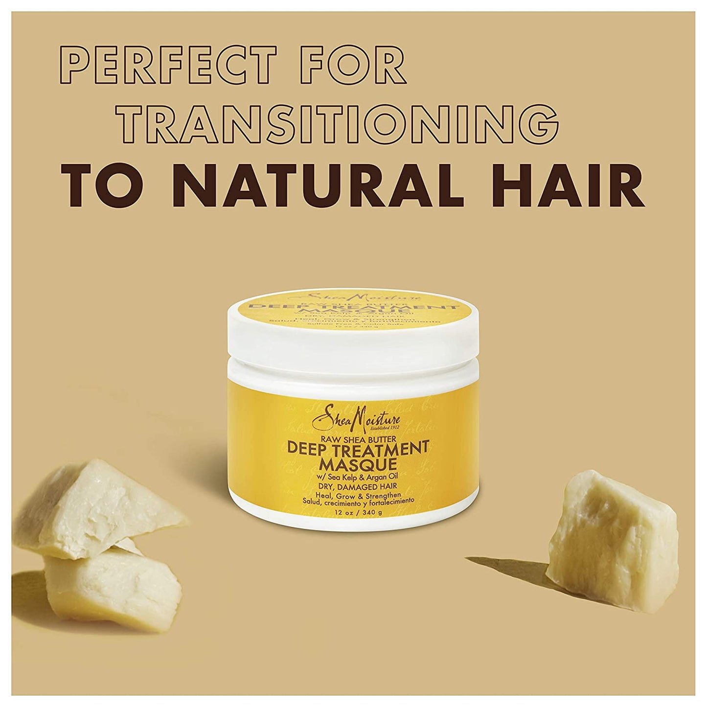 Shea moisture raw shea butter mask