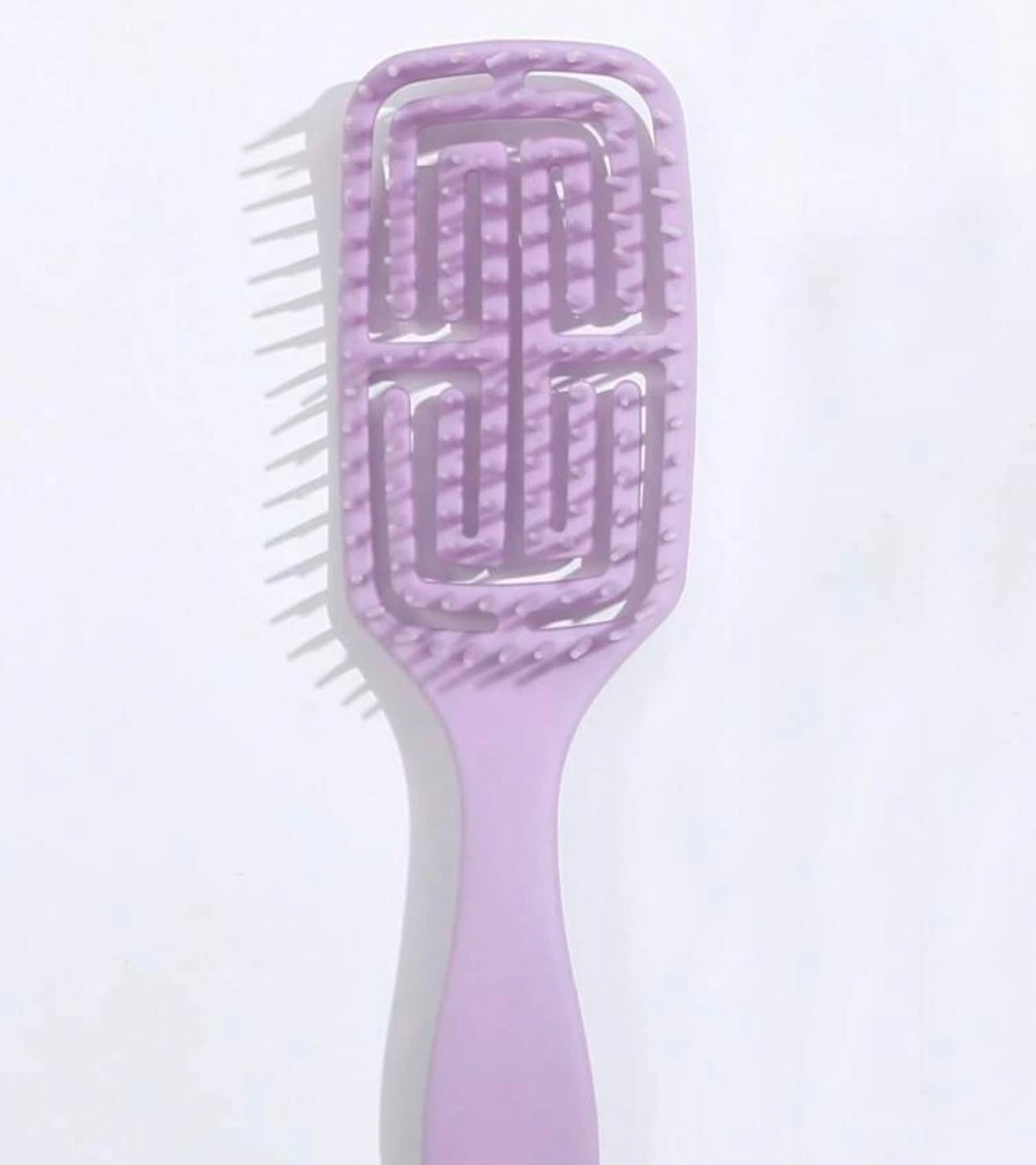 Hollow out hair brush