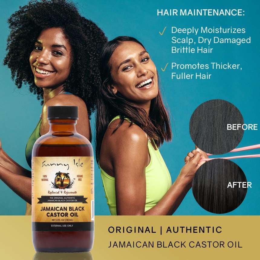 Black Jamaican castor oil