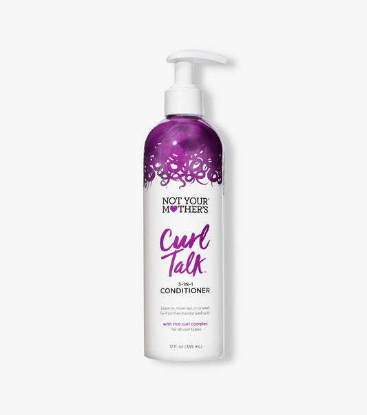 Not your mother’s curl talk (conditioner & leave-in)