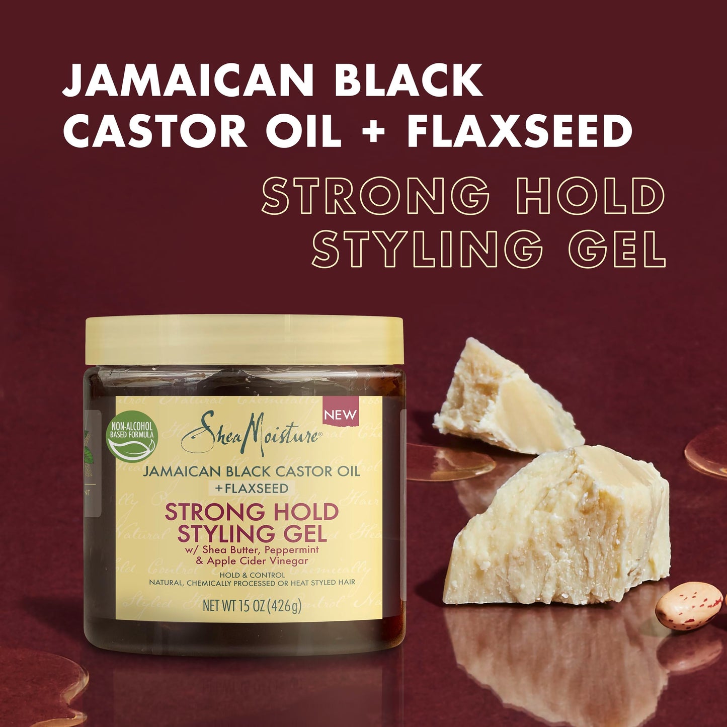 Shea moisture black castor oil gel