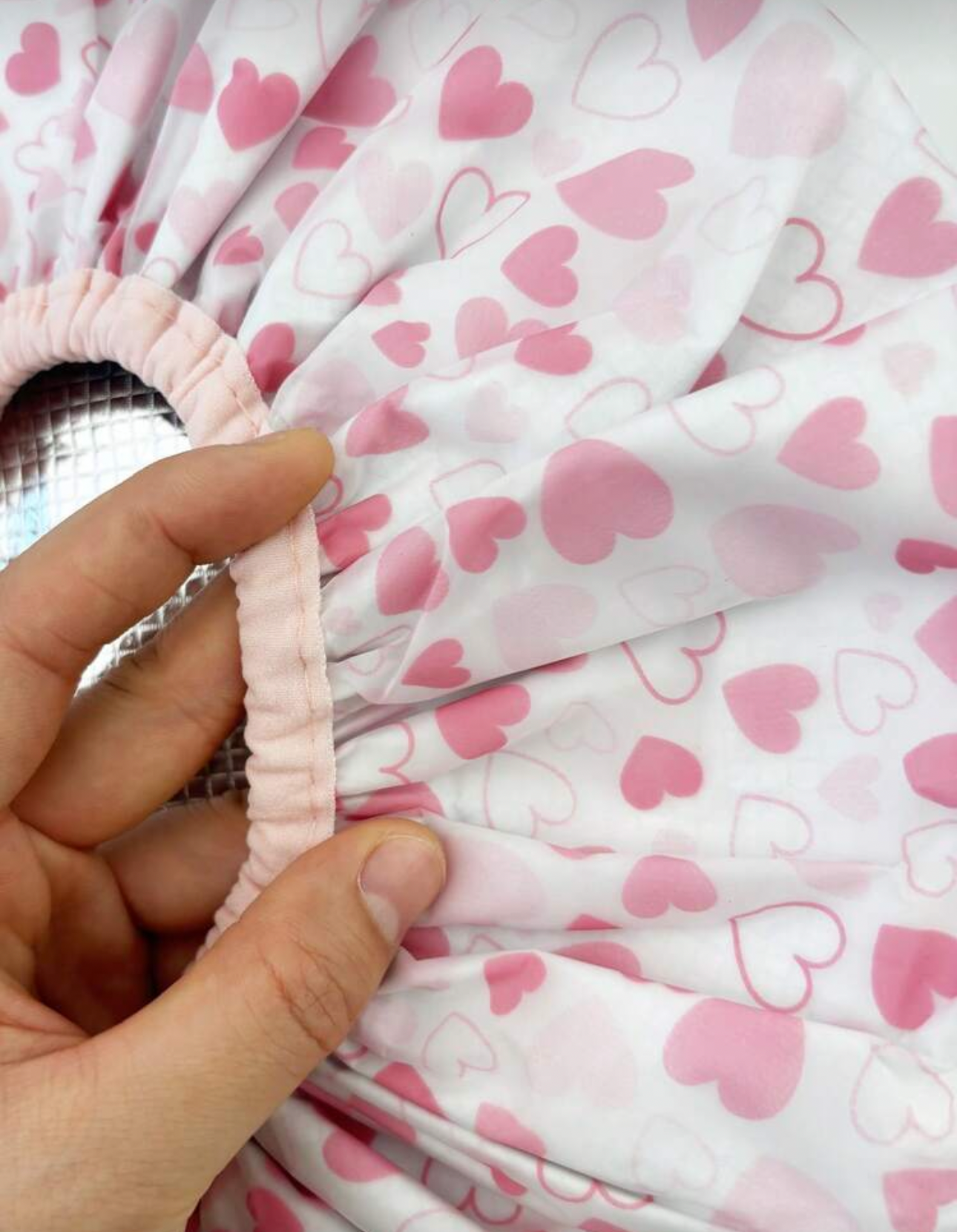 Padded deep treatments cap