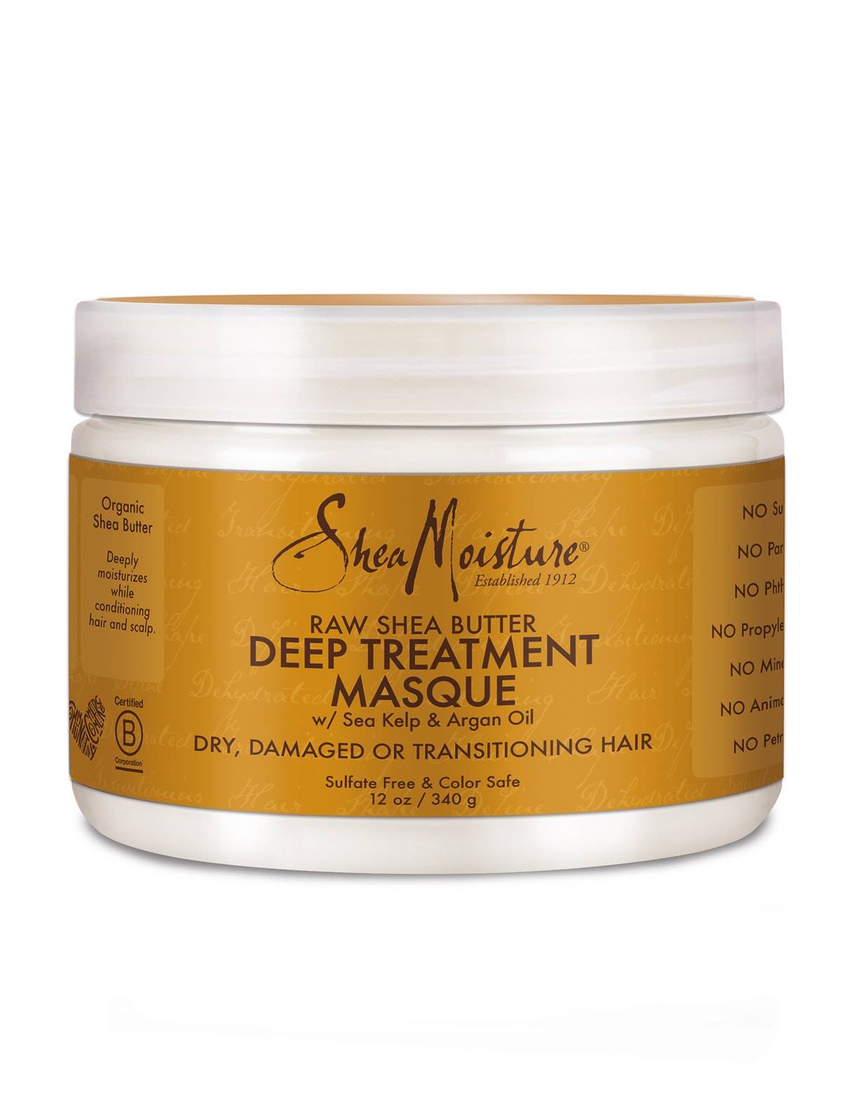 Shea moisture raw shea butter mask