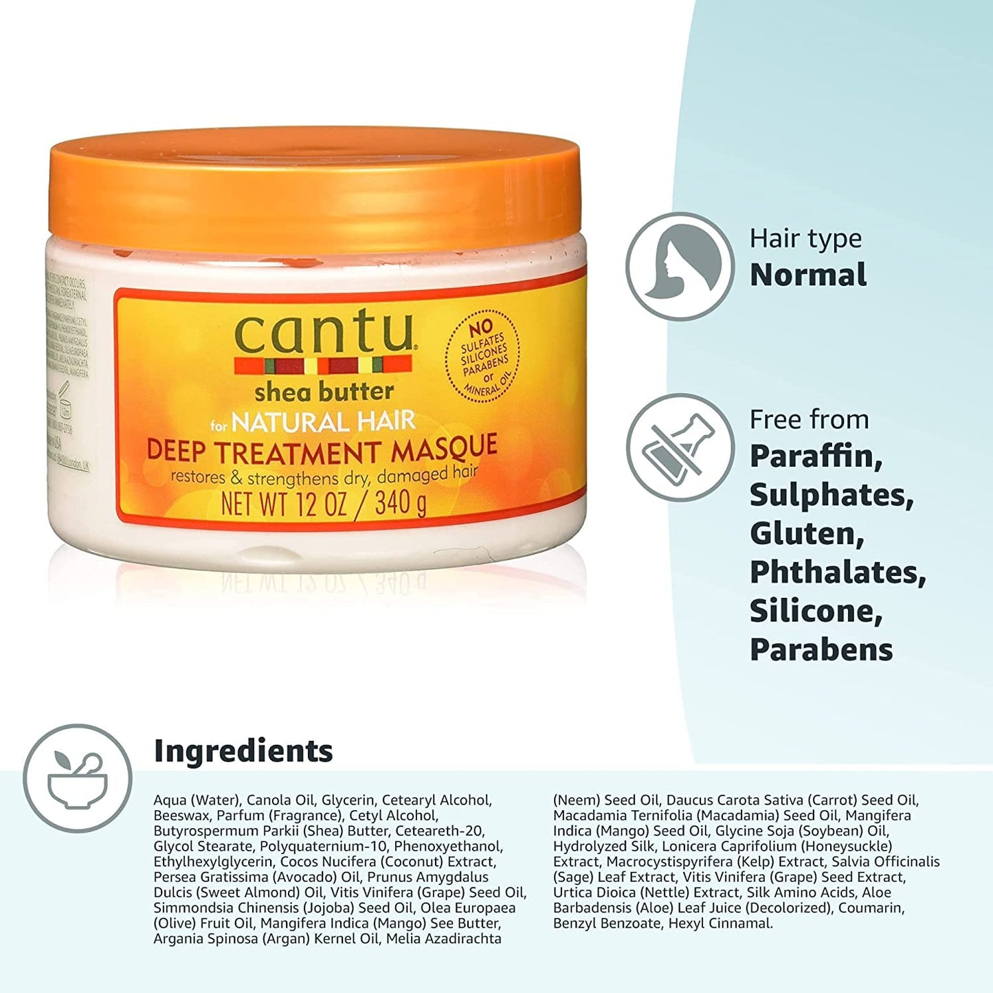 Cantu shea butter hair mask