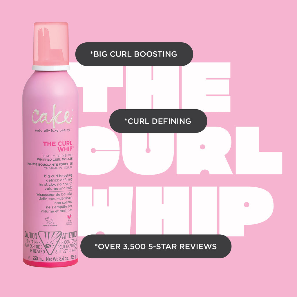 Cake beauty curl whip mousse