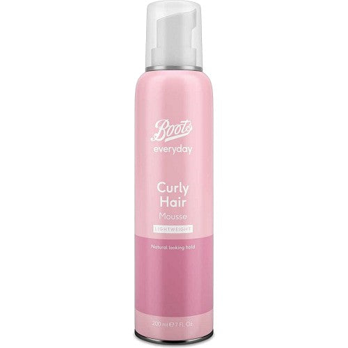 Boots everyday curly hair mousse