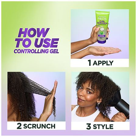Garnier curl scrunch gel