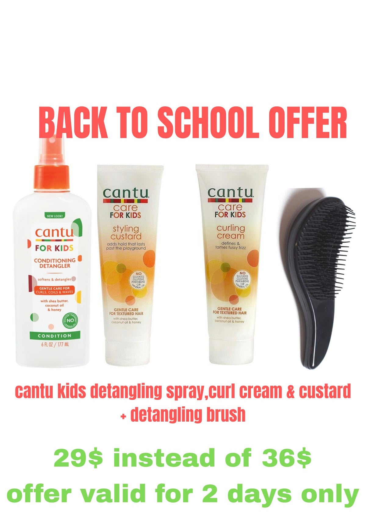 Cantu kids offer