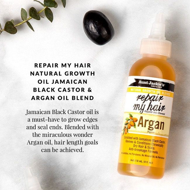 Aunt jackie’s repair my hair argan oil