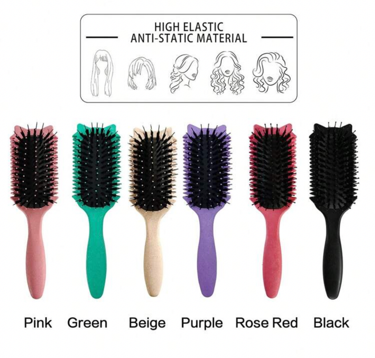 Edge lift volume brush