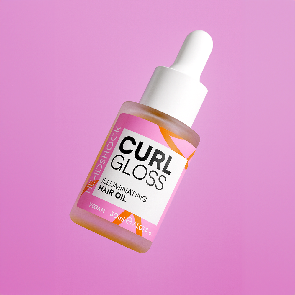 Headshock curl gloss hair serum