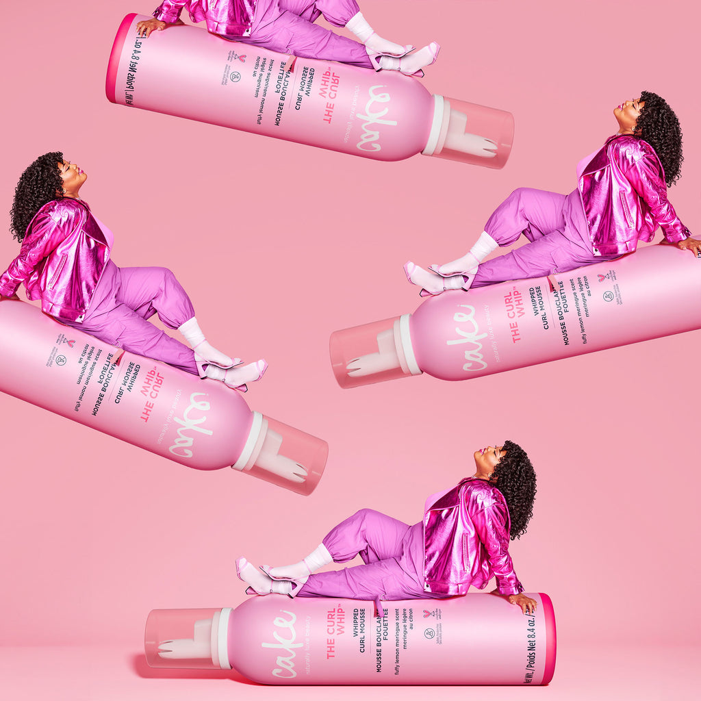Cake beauty curl whip mousse