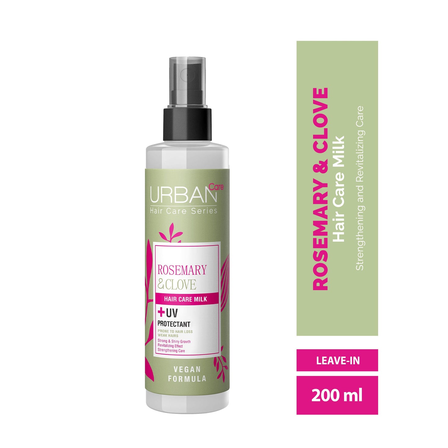 Urban care rosemary & clove leave-in milk with UV protection