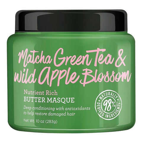 Not your mother’s matcha and wild apple blossom mask