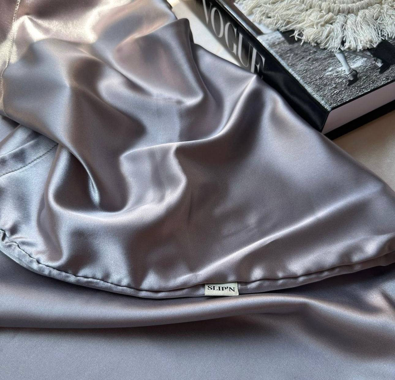 Silky satin pillowcases by slip’n