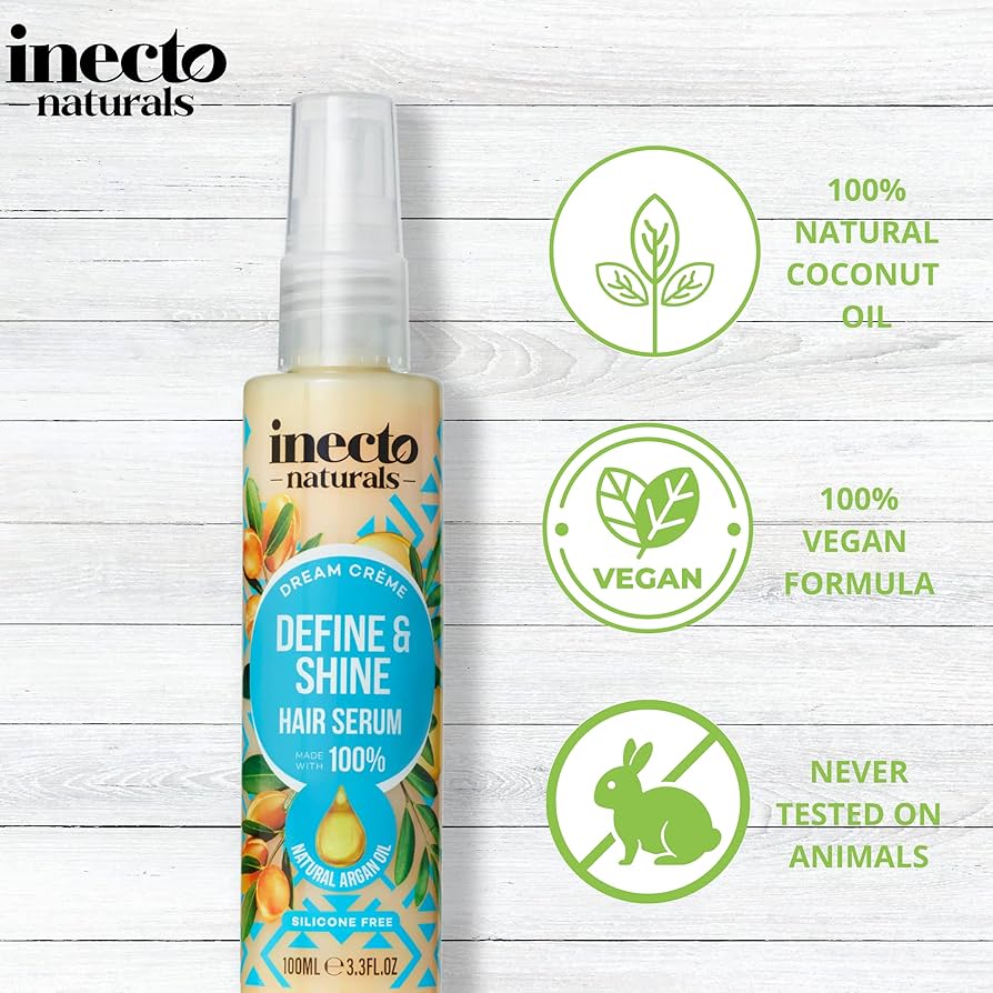 Inecto define and shine hair serum