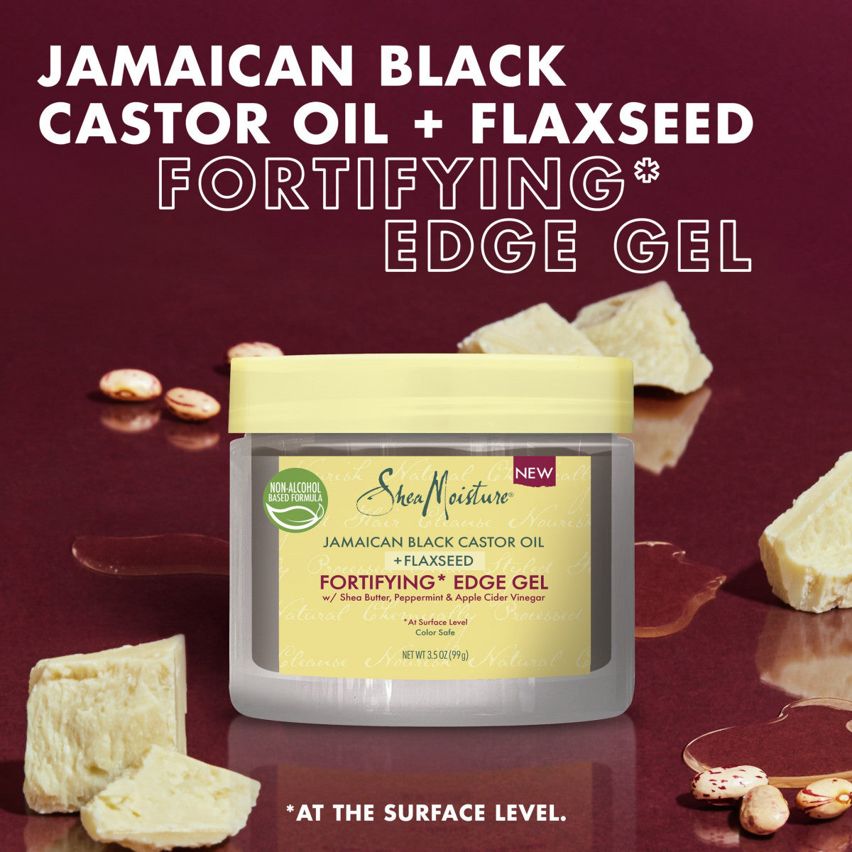 Shea moisture fortifying edge gel