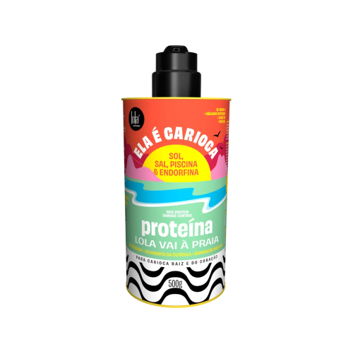 Lola goes to the beach rice protein 3in1 mask and leave-in