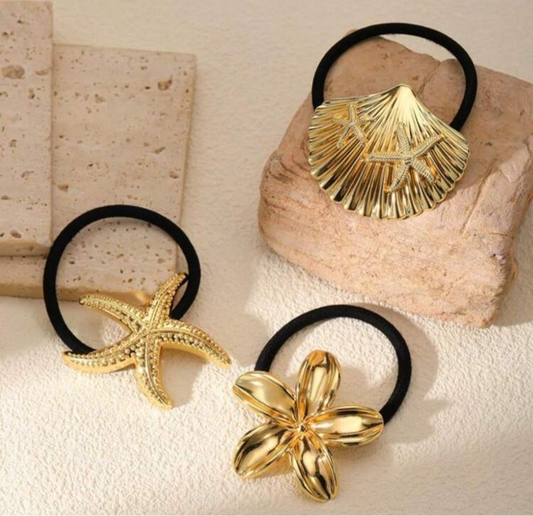 Motif hair ties