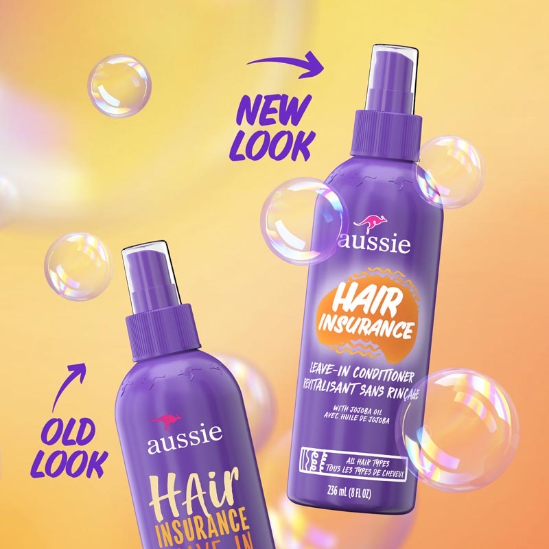Aussie hair insurance leave-in spray