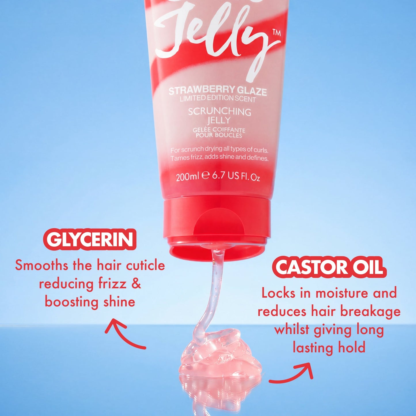 Umberto giannini curl jelly strawberry glaze 🍓✨
