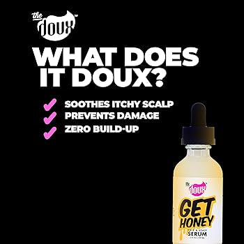 The doux get honey hair and scalp serum