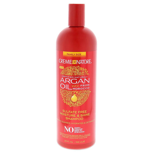 Creme of nature argan oil moisturizing shampoo (family size)