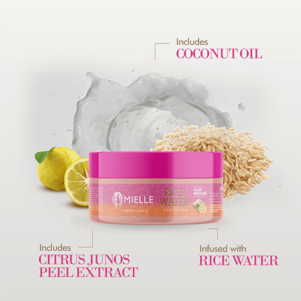 Mielle rice water clay mask