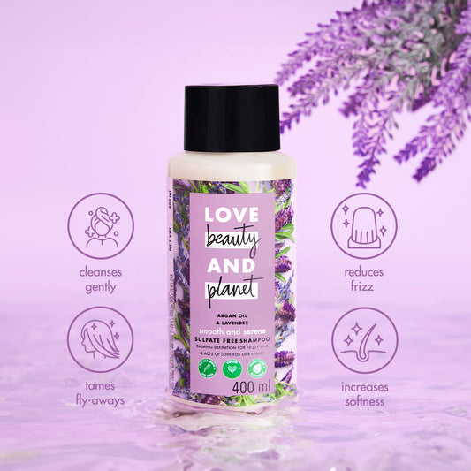 Love beauty & planet argan and lavender shampoo