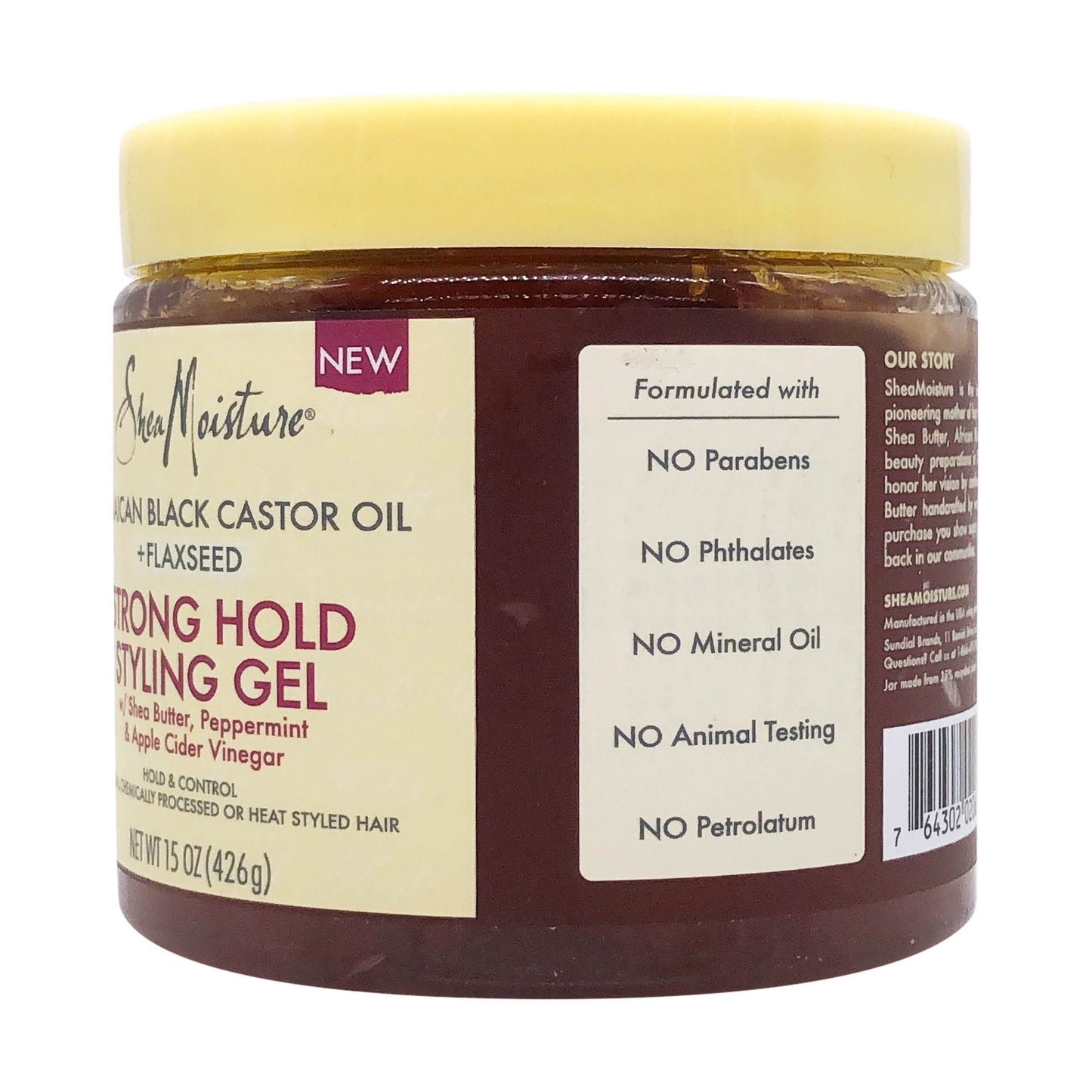 Shea moisture black castor oil gel