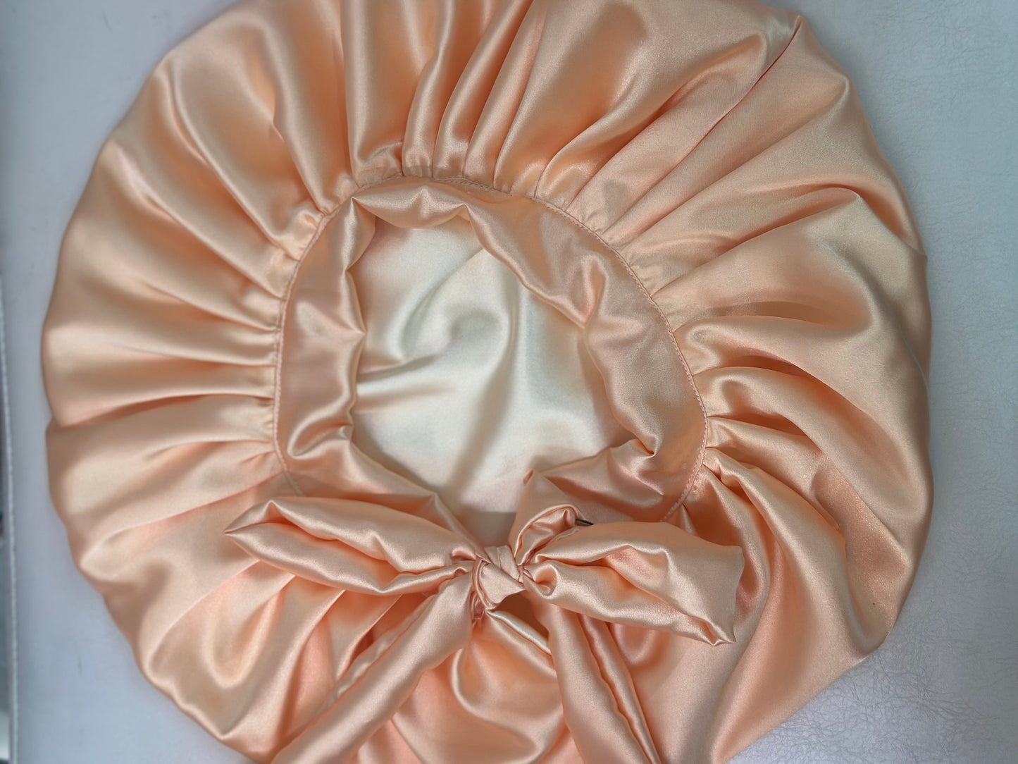 African style silky satin bonnet