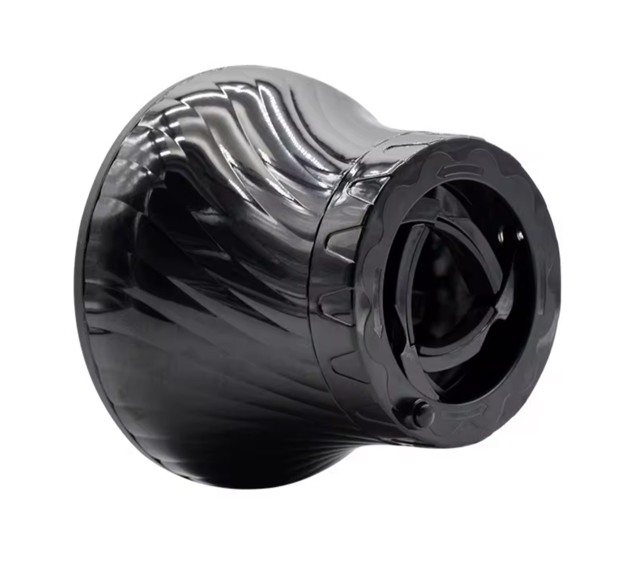 Adjustable rotating hair diffuser