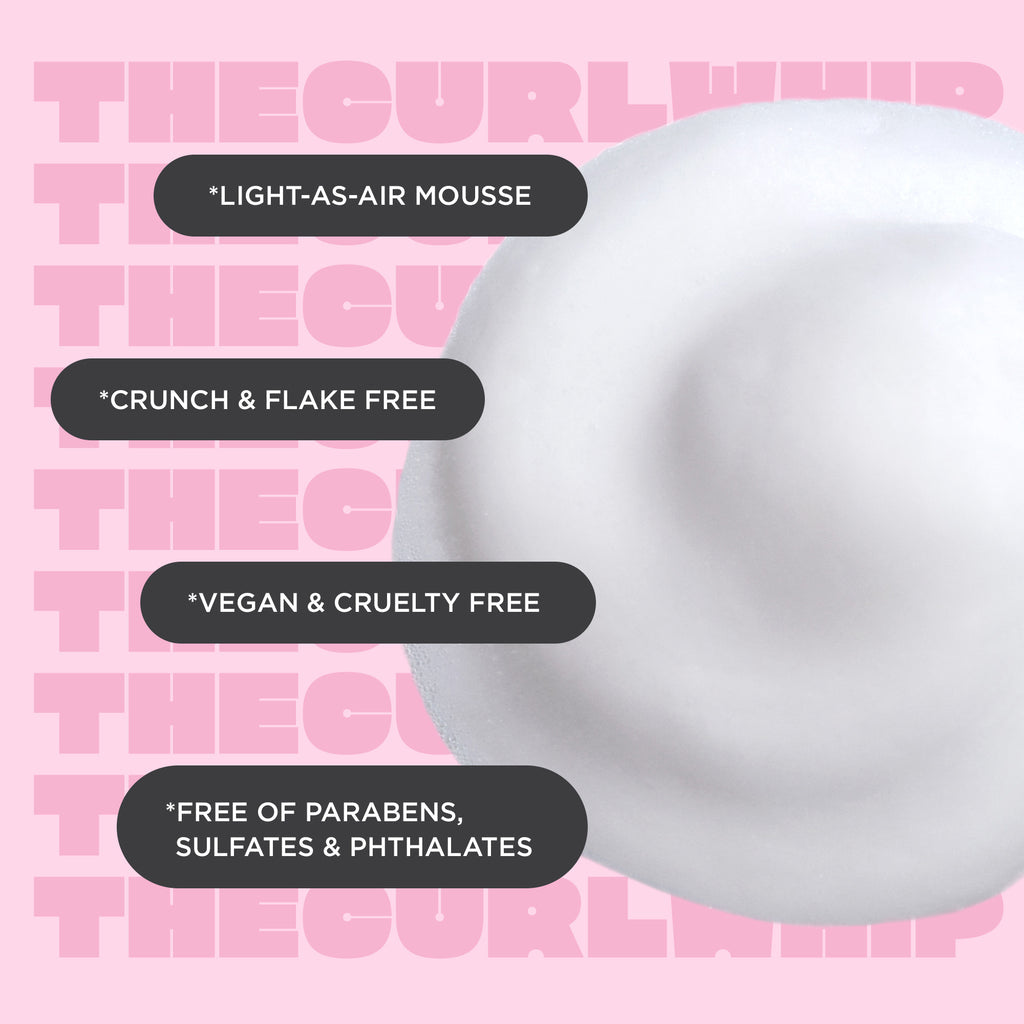 Cake beauty curl whip mousse