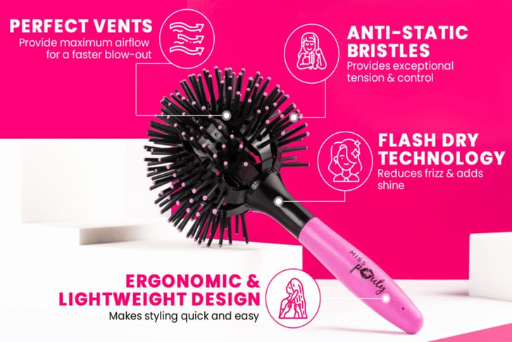 Curl bomb brush