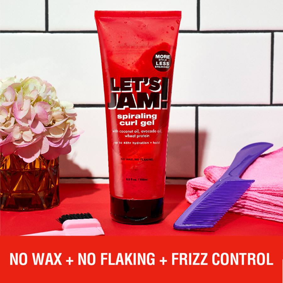 Let’s jam spiraling curl gel